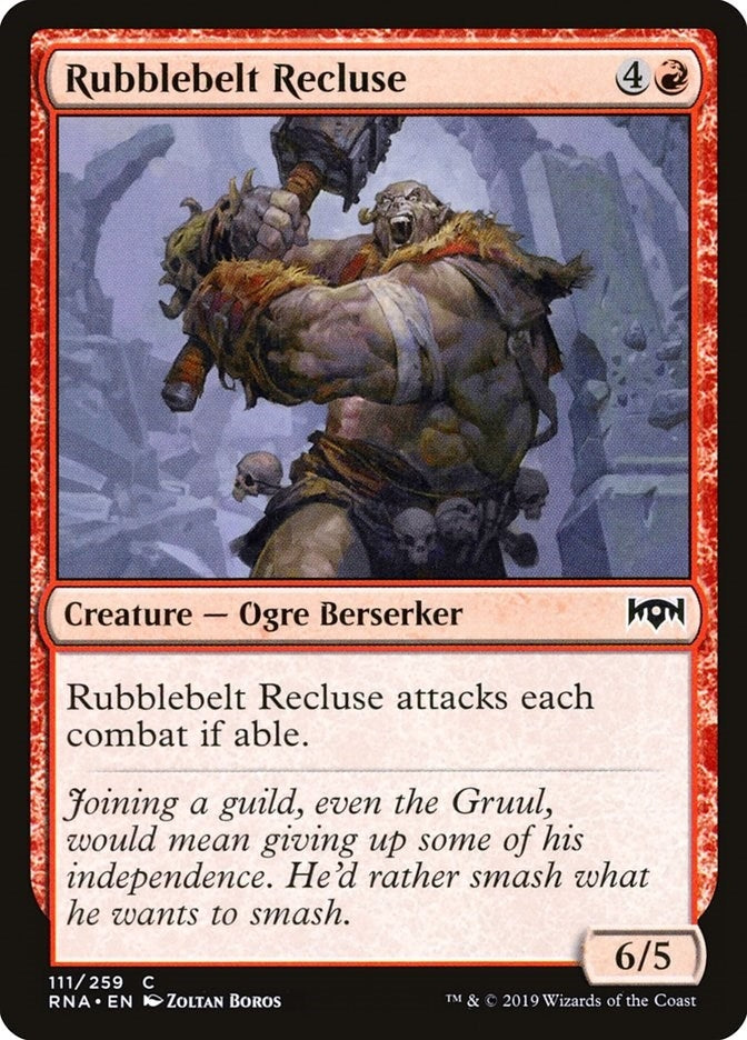 Rubblebelt Recluse (111) (Ravnica Allegiance)