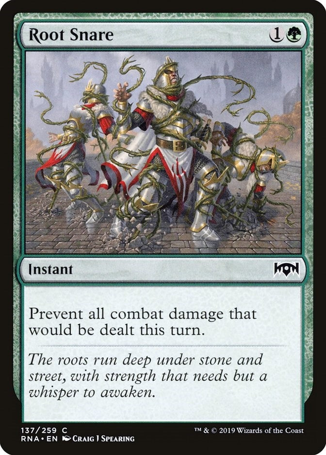 Root Snare (137) (Ravnica Allegiance)