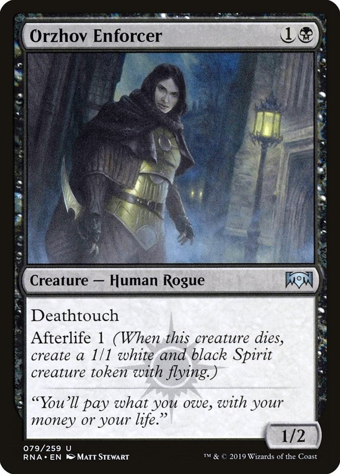 Orzhov Enforcer (79) (Ravnica Allegiance)