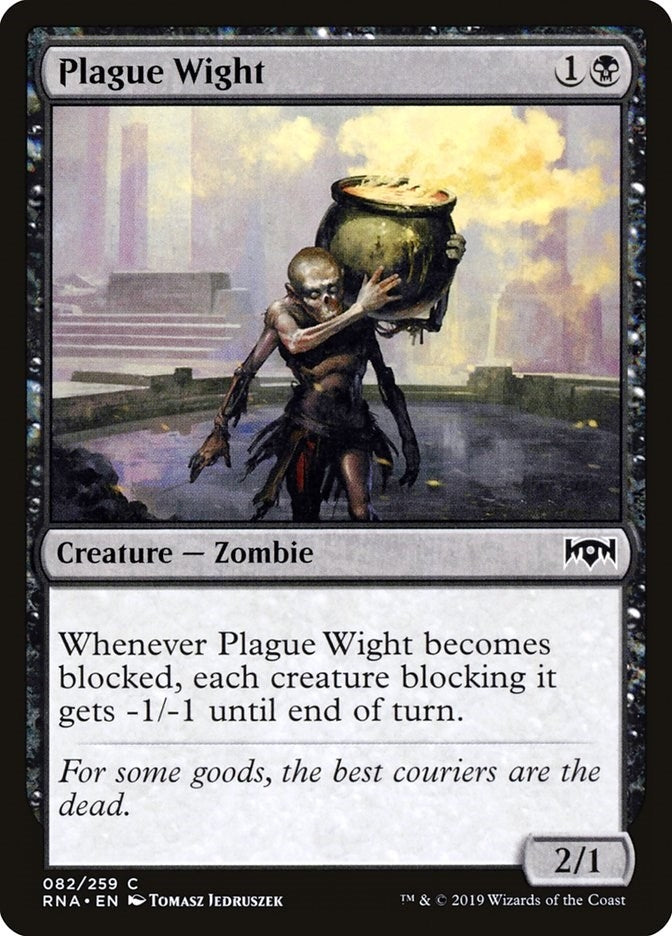 Image for Plague Wight (82) (Ravnica Allegiance) - Magic: The Gathering