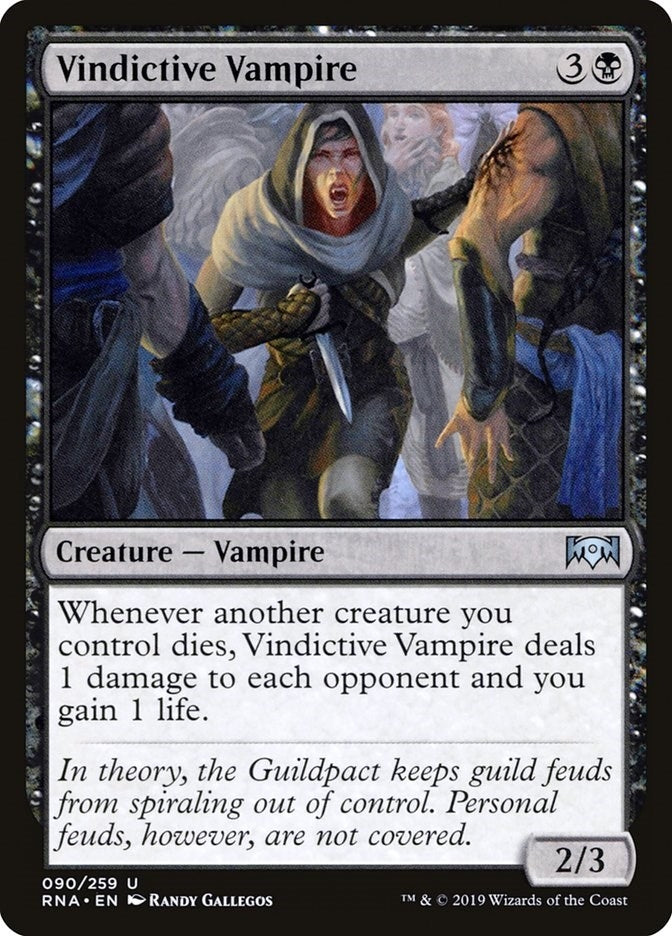 Image for Vindictive Vampire (90) (Ravnica Allegiance) - Magic: The Gathering