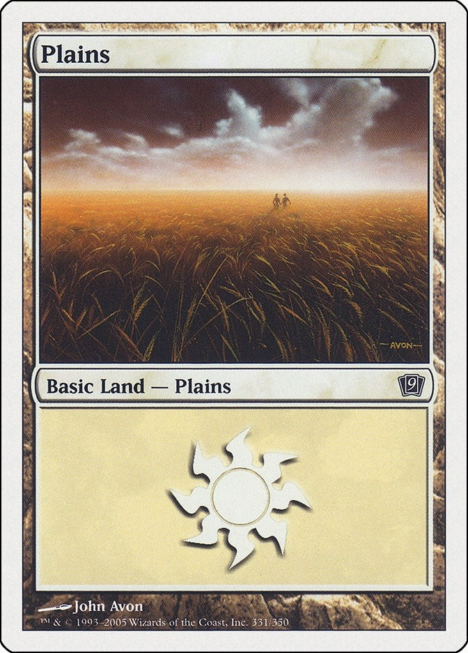 Image for Plains (331) (331) (9th Edition) - Magic: The Gathering