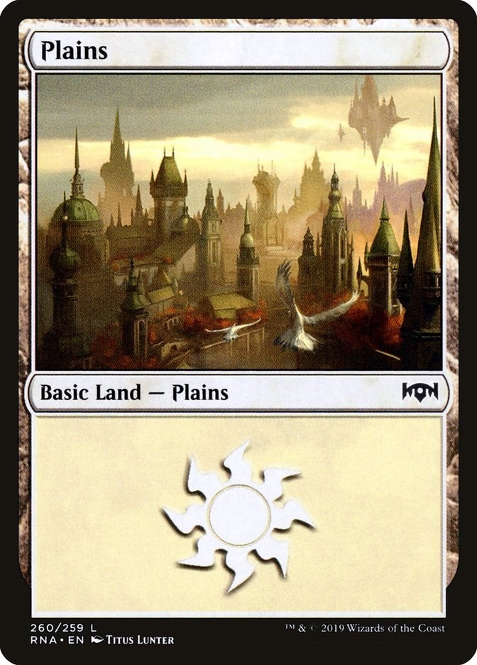 Image for Plains (260) (Ravnica Allegiance) - Magic: The Gathering
