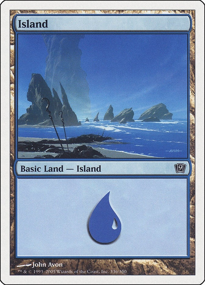 Image for Island (336) (336) (9th Edition) - Magic: The Gathering