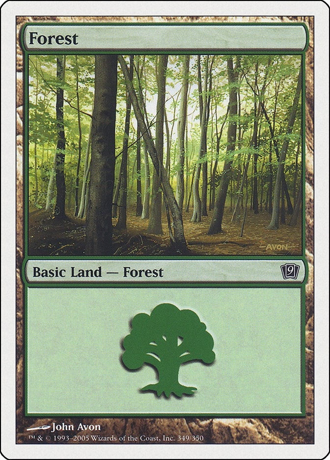 Image for Forest (349) (349) (9th Edition) - Magic: The Gathering