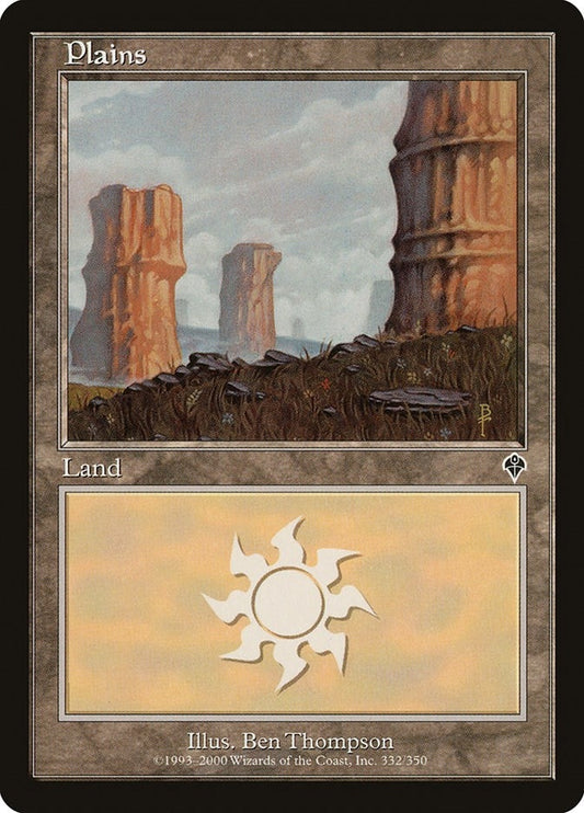 Image for Plains (332) (332) (Invasion) - Magic: The Gathering