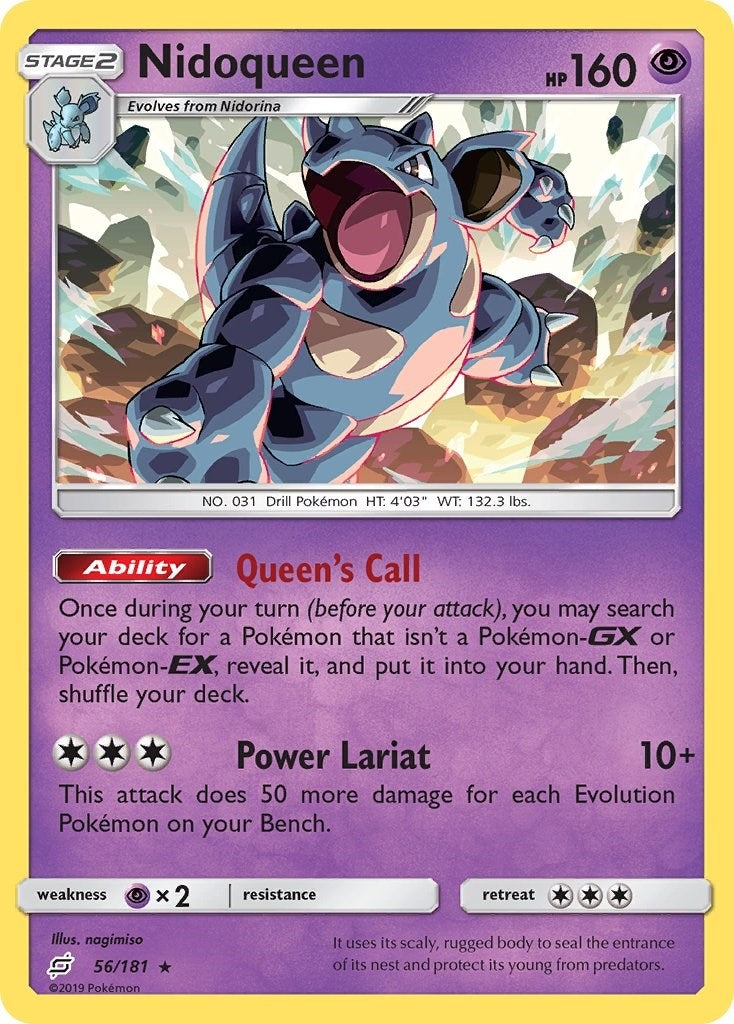 Nidoqueen (56/181) (SM - Team Up)