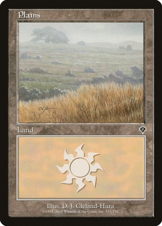 Image for Plains (333) (333) (Invasion) - Magic: The Gathering