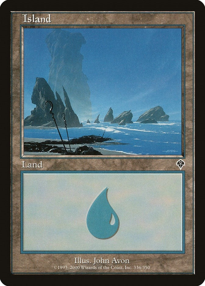 Image for Island (336) (336) (Invasion) - Magic: The Gathering