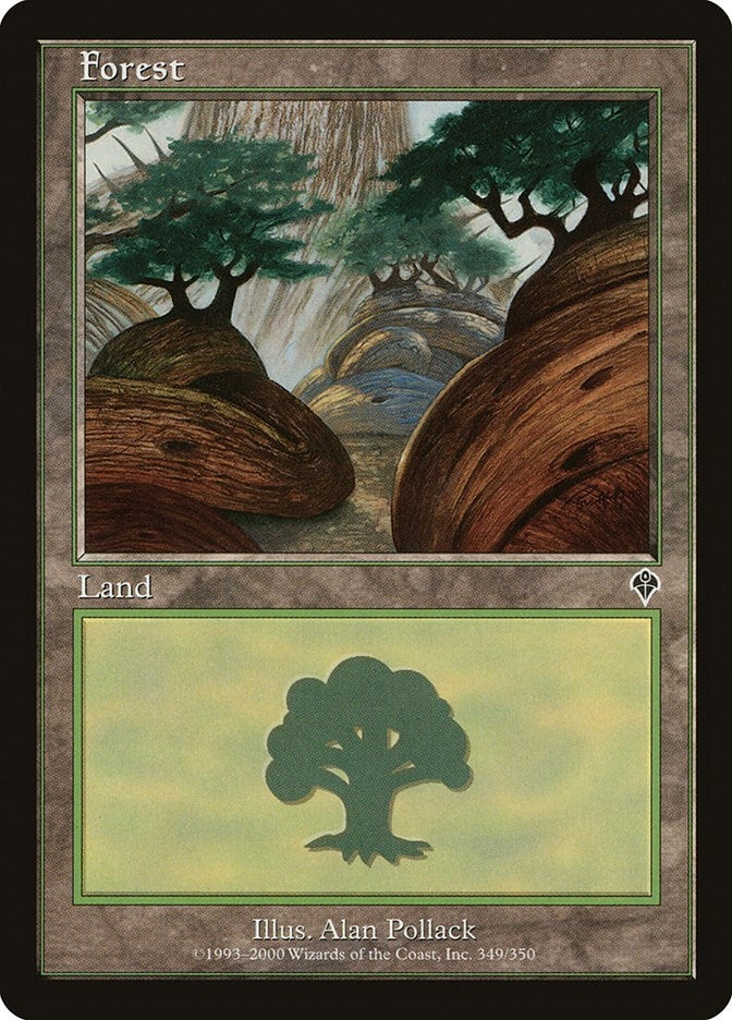 Image for Forest (349) (349) (Invasion) - Magic: The Gathering