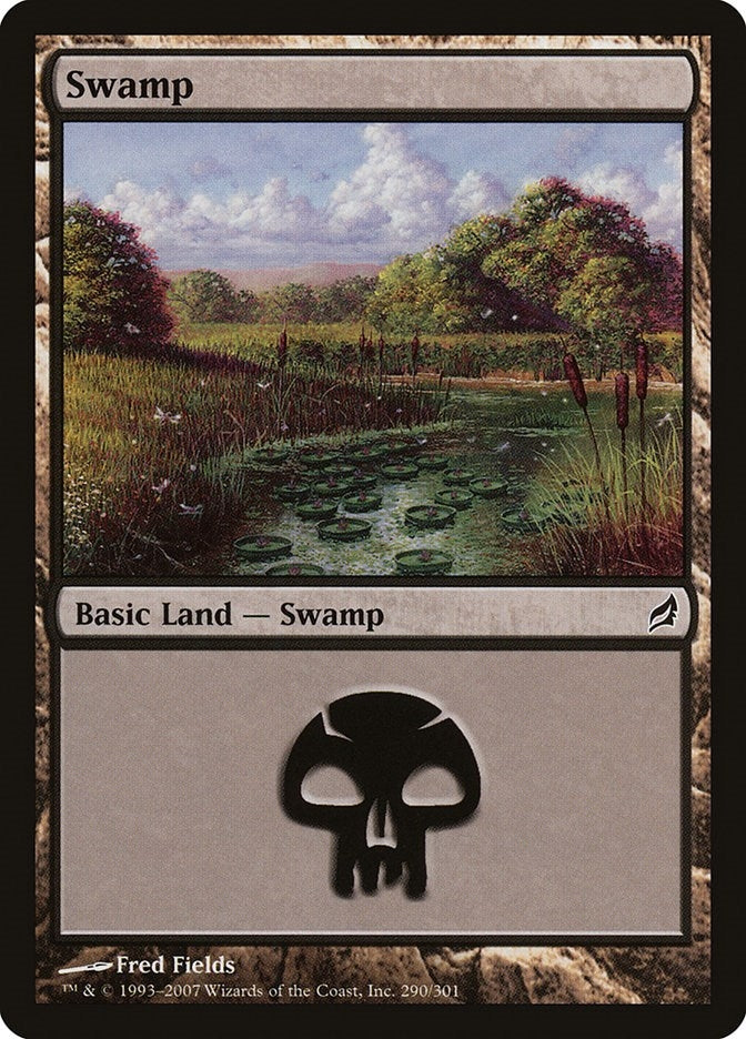 Image for Swamp (290) (290) (Lorwyn) - Magic: The Gathering