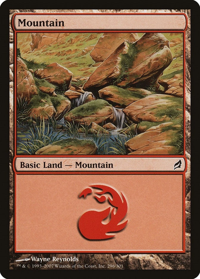 Image for Mountain (296) (296) (Lorwyn) - Magic: The Gathering