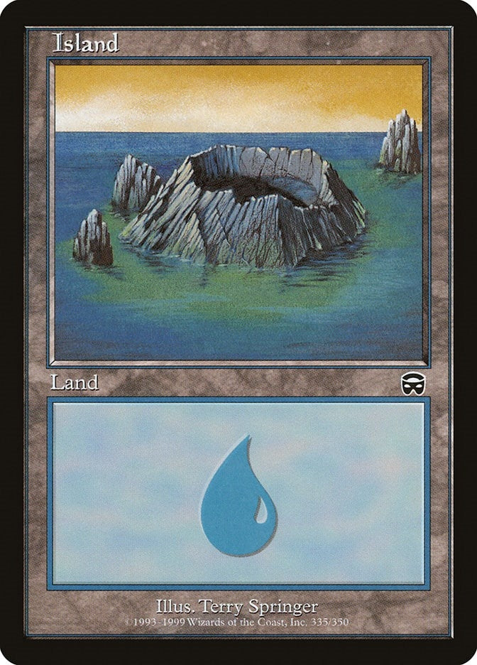 Image for Island (335) (335) (Mercadian Masques) - Magic: The Gathering