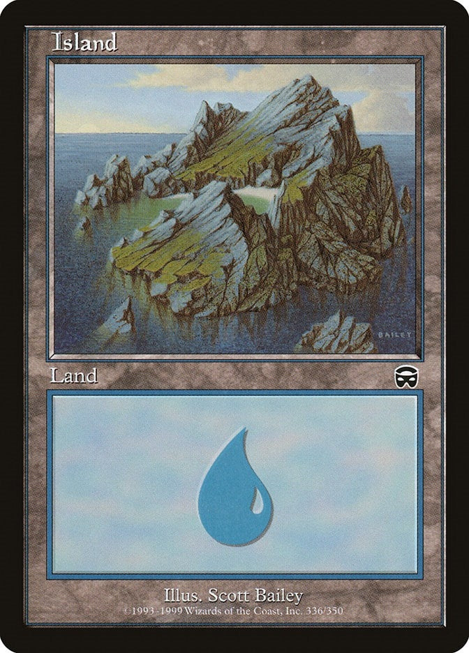 Image for Island (336) (336) (Mercadian Masques) - Magic: The Gathering