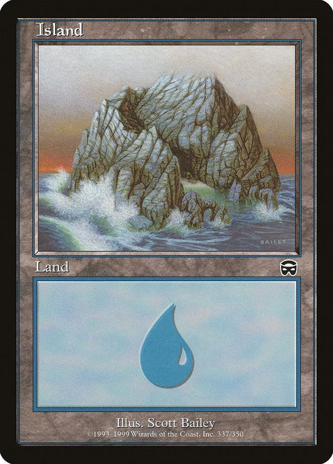 Island (337) (337) (Mercadian Masques)