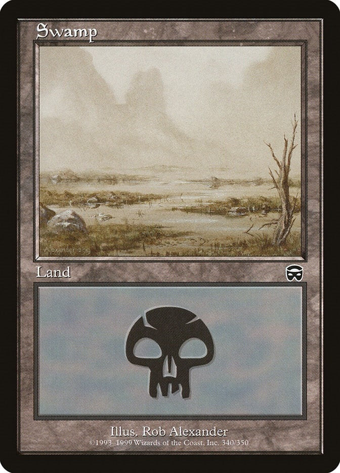 Swamp (340) (340) (Mercadian Masques)