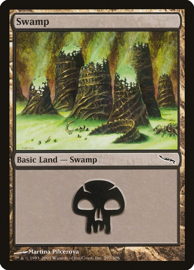 Image for Swamp (297) (297) (Mirrodin) - Magic: The Gathering