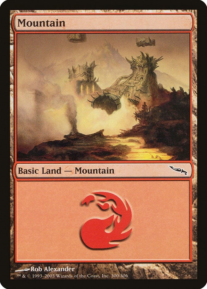 Image for Mountain (300) (300) (Mirrodin) - Magic: The Gathering