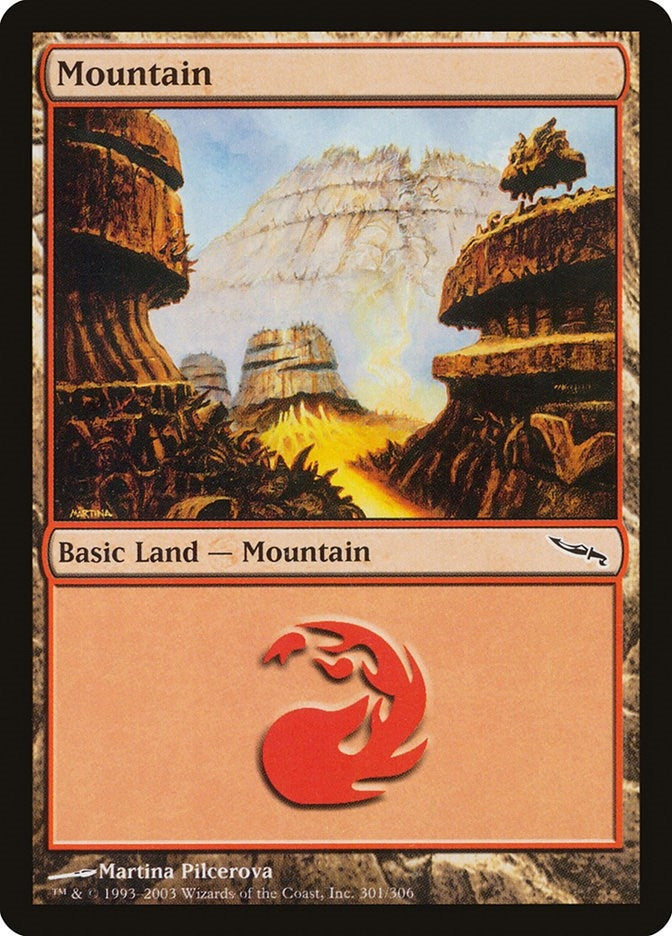 Image for Mountain (301) (301) (Mirrodin) - Magic: The Gathering