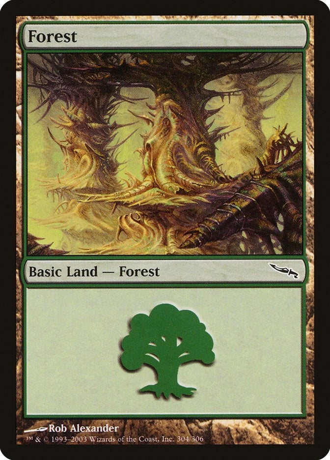 Image for Forest (304) (304) (Mirrodin) - Magic: The Gathering