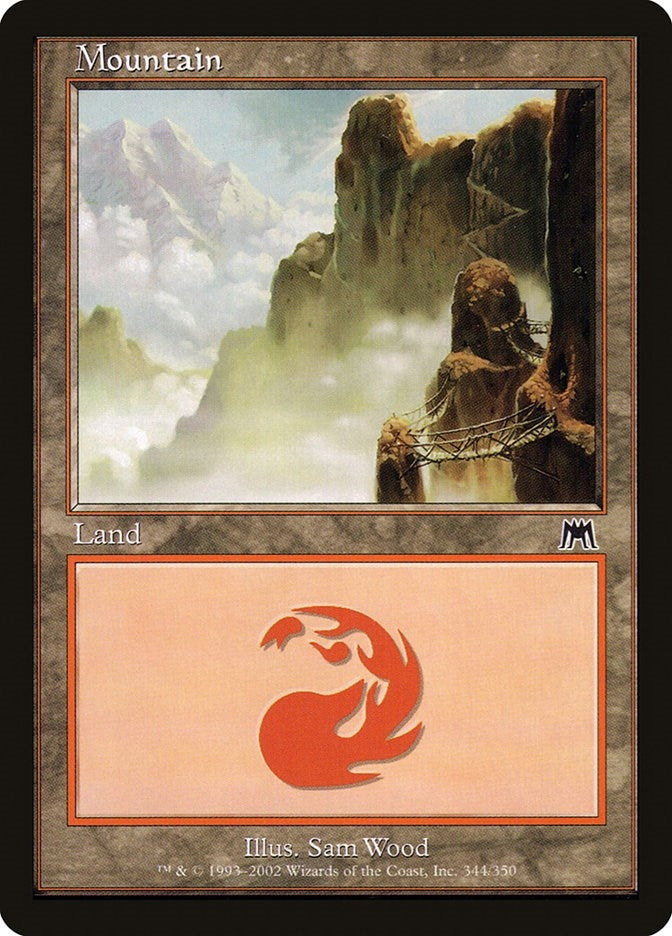 Image for Mountain (344) (344) (Onslaught) (ONS) - Magic: The Gathering