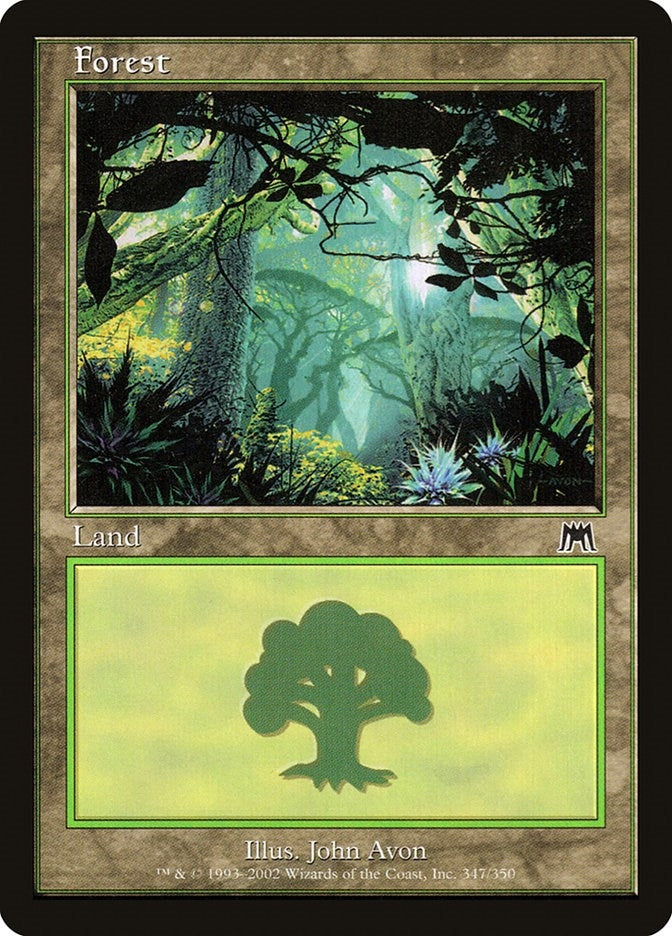 Image for Forest (347) (347) (Onslaught) (ONS) - Magic: The Gathering