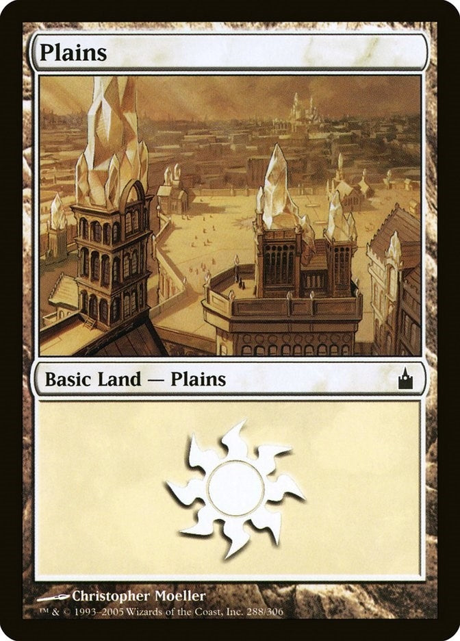 Plains (288) (288) (Ravnica: City of Guilds)