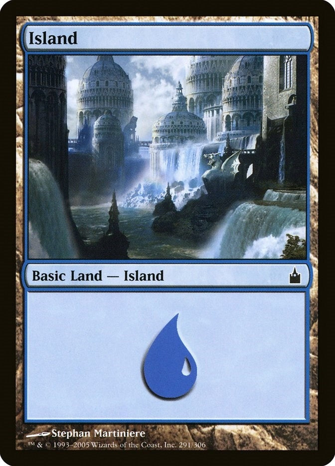 Island (291) (291) (Ravnica: City of Guilds)