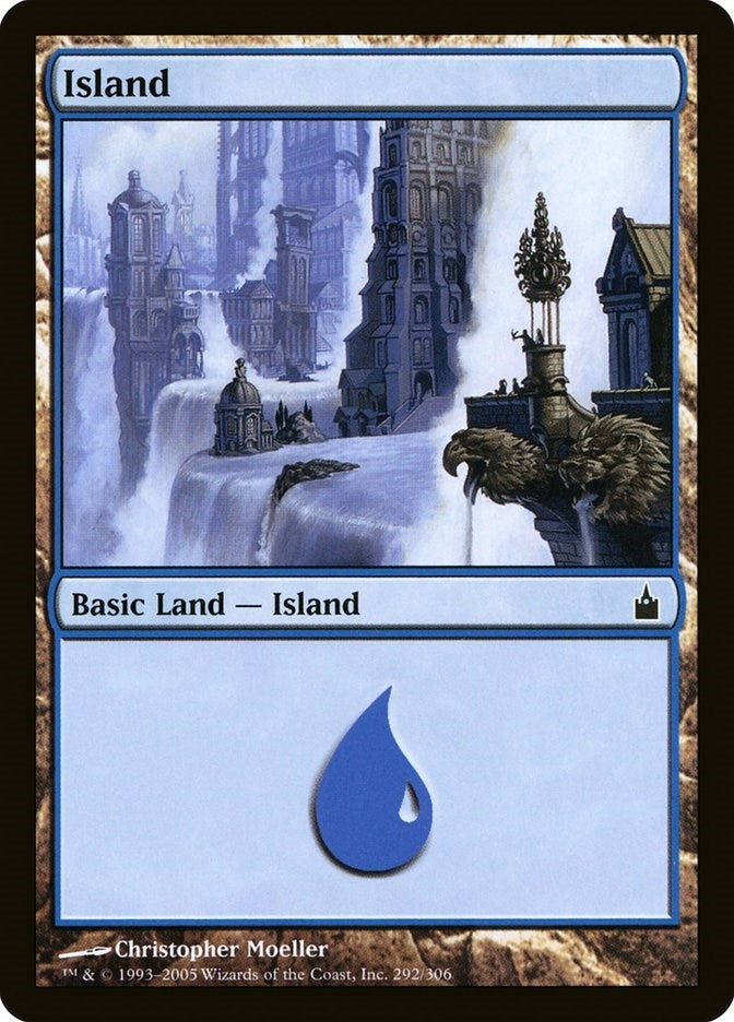 Island (292) (292) (Ravnica: City of Guilds)