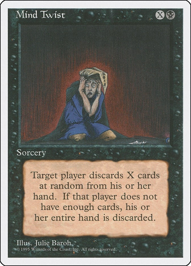 Image for Mind Twist (31) (Fourth Edition) - Magic: The Gathering