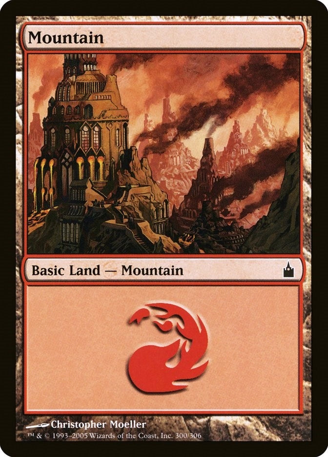 Image for Mountain (300) (300) (Ravnica: City of Guilds) - Magic: The Gathering