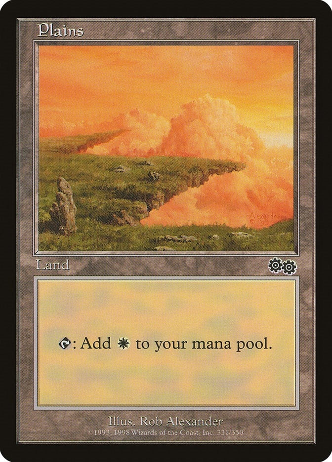 Plains (331) (331) (Urza's Saga)