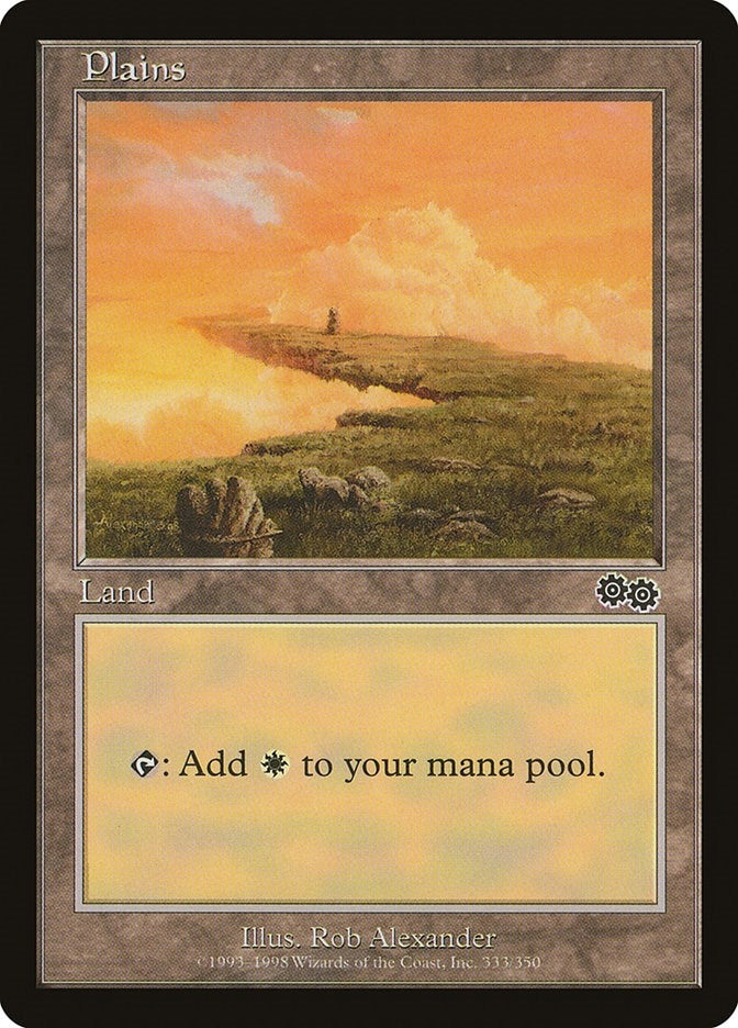 Plains (333) (333) (Urza's Saga)