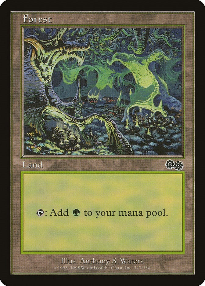 Image for Forest (347) (347) (Urza's Saga) - Magic: The Gathering