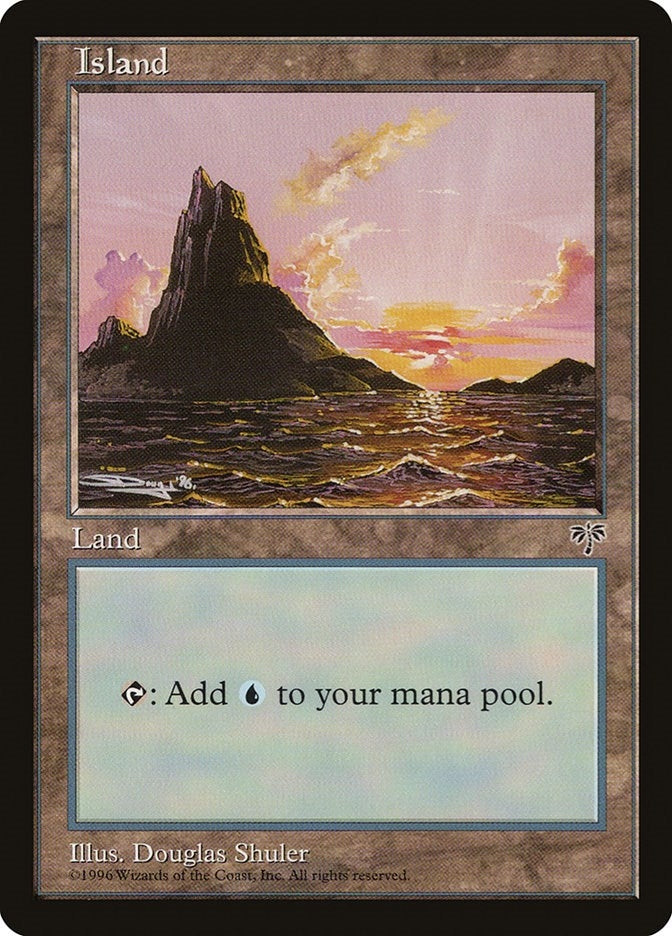 Image for Island (Sunset) (Mirage) - Magic: The Gathering