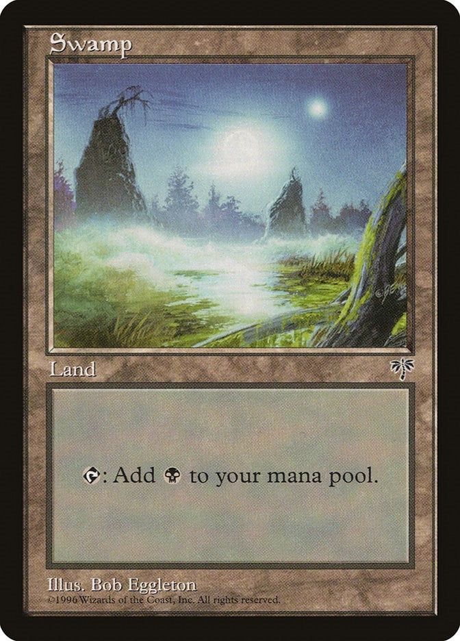 Image for Swamp (Foggy Night) (Mirage) - Magic: The Gathering