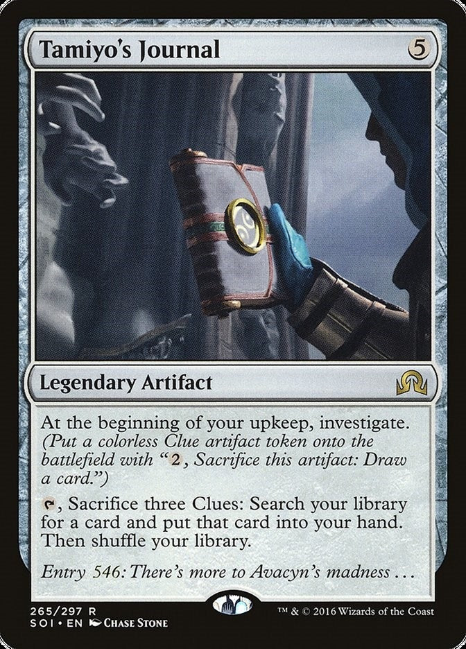 Image for Tamiyo's Journal (Entry 546) (265) (Shadows over Innistrad) - Magic: The Gathering