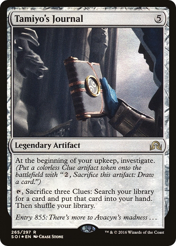 Tamiyo's Journal (Entry 855) (265) (Shadows over Innistrad)