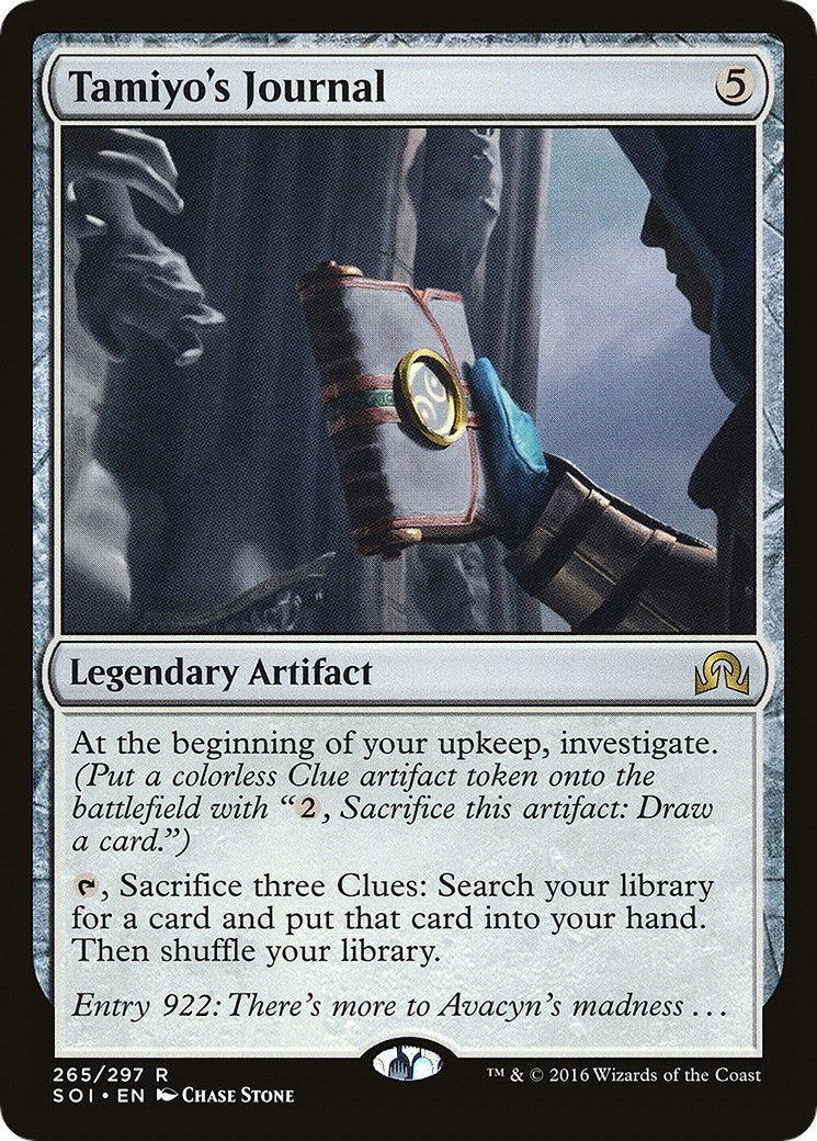 Tamiyo's Journal (Entry 922) (265) (Shadows over Innistrad)