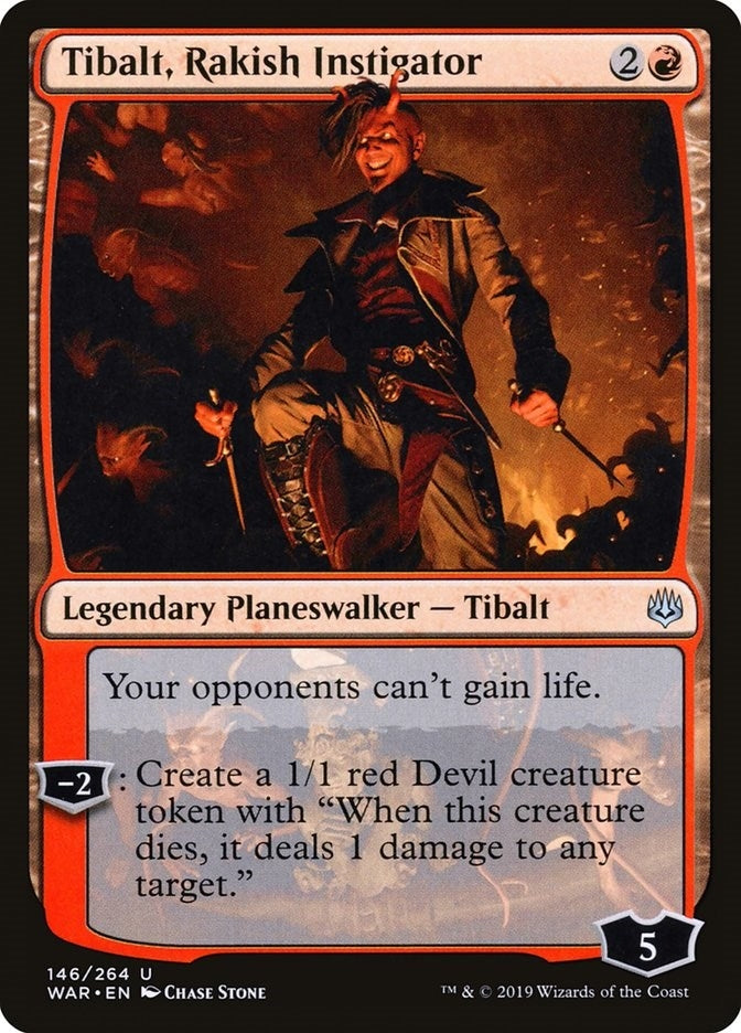 Image for Tibalt, Rakish Instigator (146) (War of the Spark) - Magic: The Gathering