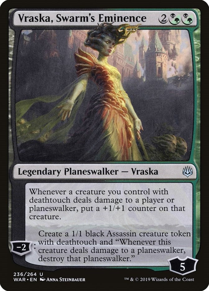 Vraska, Swarm's Eminence (236) (War of the Spark)