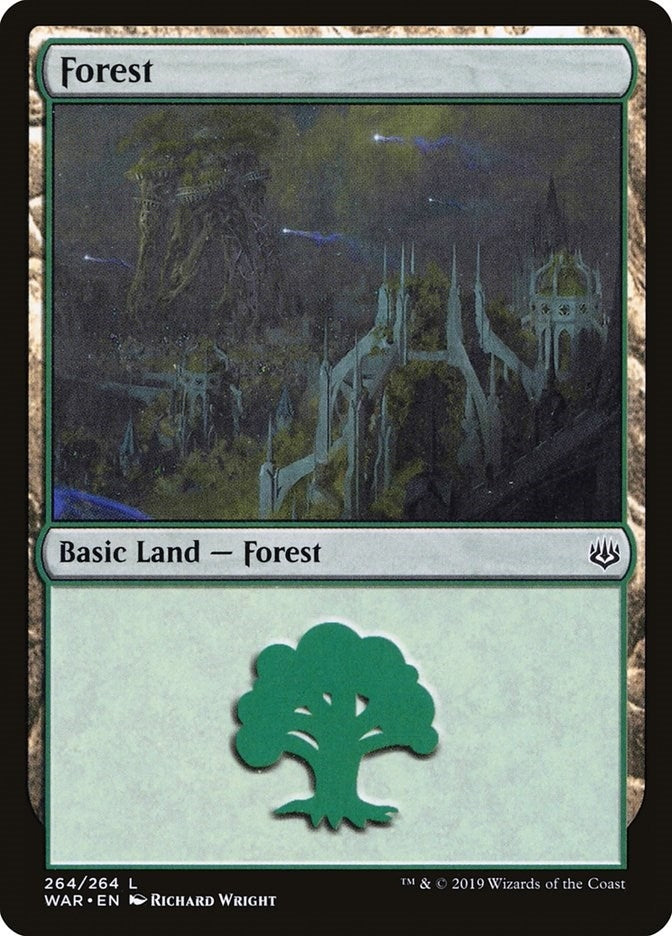 Image for Forest (264) (264) (War of the Spark) - Magic: The Gathering