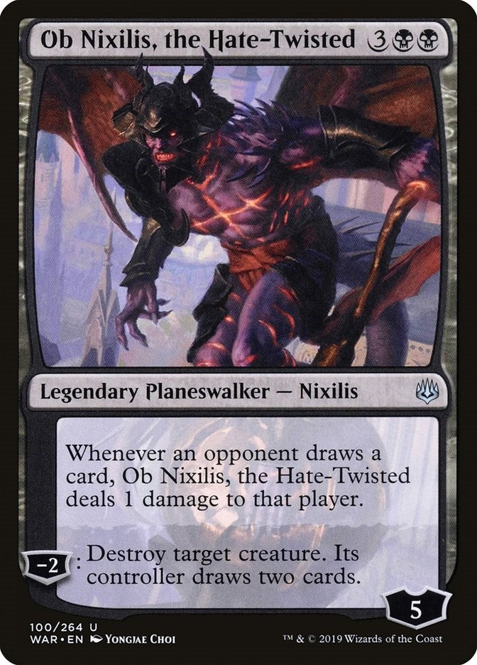 Ob Nixilis, the Hate-Twisted (100) (War of the Spark)
