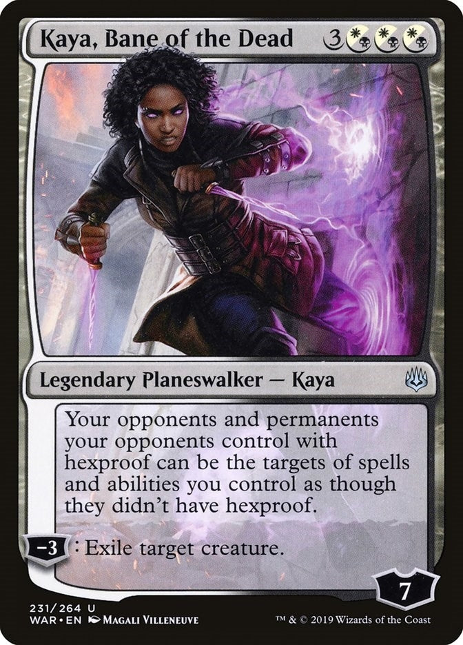 Image for Kaya, Bane of the Dead (231) (War of the Spark) - Magic: The Gathering