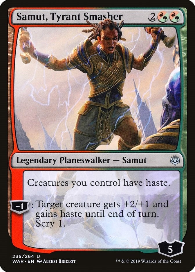 Samut, Tyrant Smasher (235) (War of the Spark)