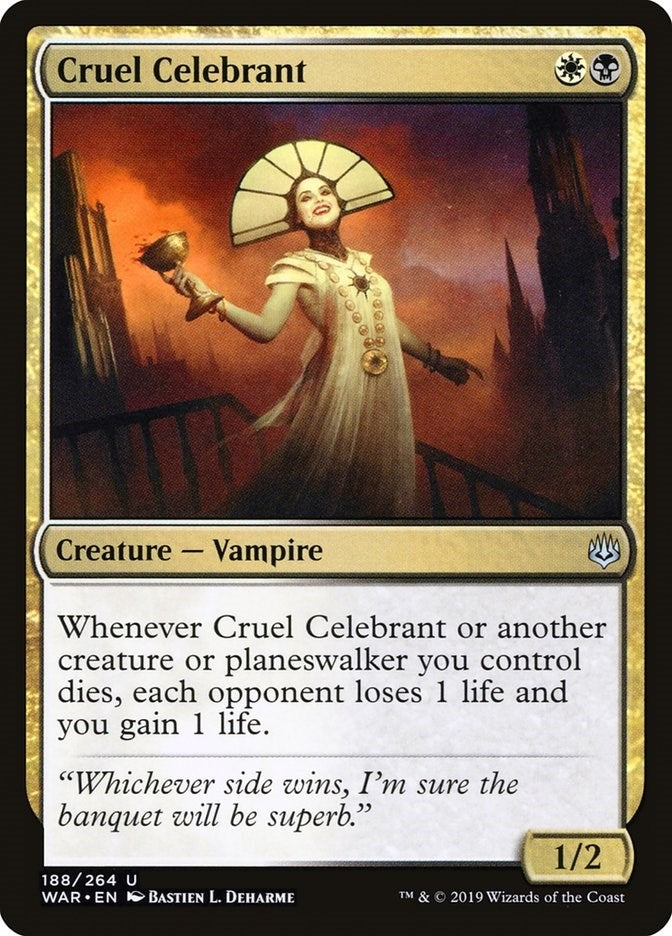 Cruel Celebrant (188) (War of the Spark)
