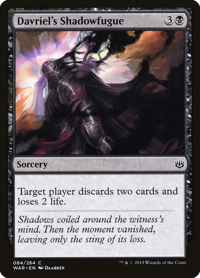 Davriel's Shadowfugue (84) (War of the Spark)