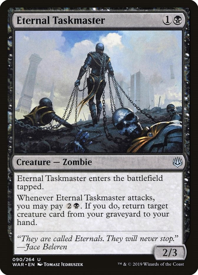 Eternal Taskmaster (90) (War of the Spark)
