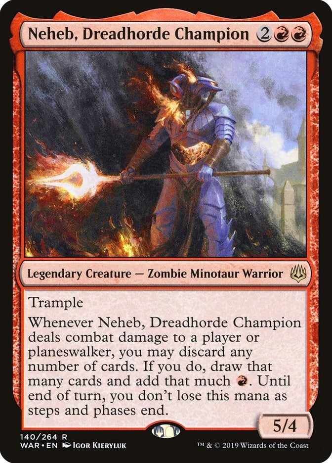 Neheb, Dreadhorde Champion (140) (War of the Spark)