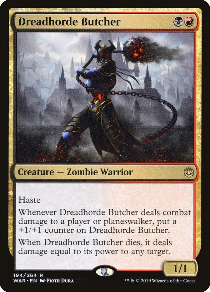 Image for Dreadhorde Butcher (194) (War of the Spark) - Magic: The Gathering